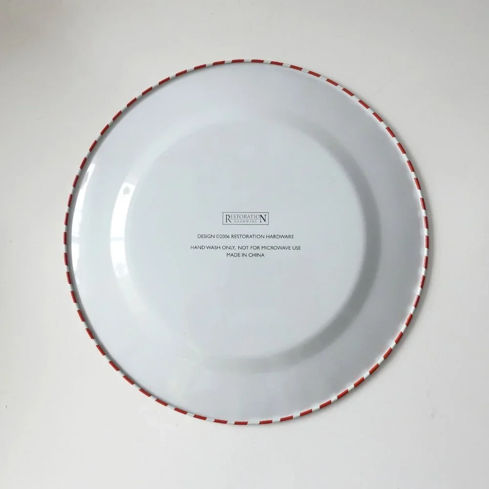 2006 Restoration Hardware Tin Plate Circus Goose Cat Like New